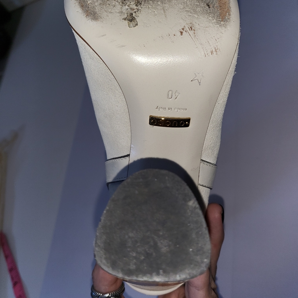 SOLD❤️🌼GUCCI Abigail Suede ankle Boots RARE & STUNNING - Picture 13 of 15